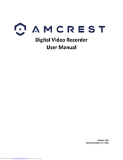 Amcrest XVR/H5 User Manual