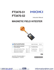 Hioki FT3470-52 Instruction Manual
