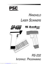 PSC QuickScan 6000 Manual
