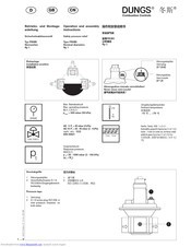 Dungs FRSBV Operation And Assembly Instructions