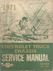 Chevrolet 40 SERIES 1971 Service Manual