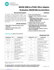 Maxim Integrated MAXQ Manual