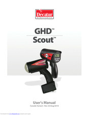 Decatur Electronics GHD User Manual