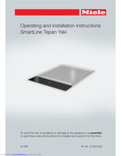 Miele SmartLine CS 7632 Operating And Installation Instructions