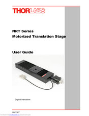 THORLABS NRT100 User Manual