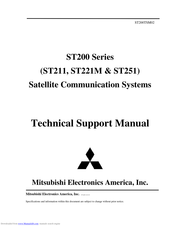 Mitsubishi ST200 Series Technical Support Manual