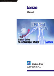 Lenze 9300 Servo PLC Manual