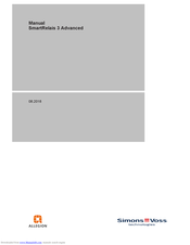 Simons Voss Technologies SmartRelais 3 Advanced Manual