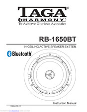 Taga Harmony RB-1650BT Instruction Manual
