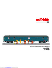 marklin 49965 Manual