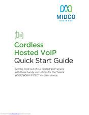 Midco W56P Quick Start Manual