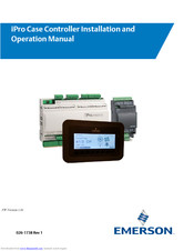 Emerson iPro Installation And Operation Manual