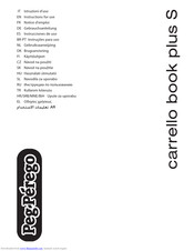 Peg-Perego carrello book plus S Instructions For Use Manual