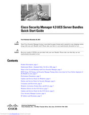 Cisco UCS C210 M2 Quick Start Manual