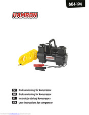 Hamron 604-194 User Instructions