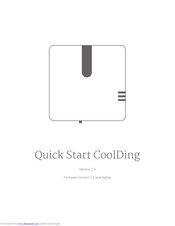 Plugwise CoolDing Quick Start Manual