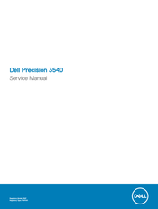 Dell Latitude 3540 Service Manual