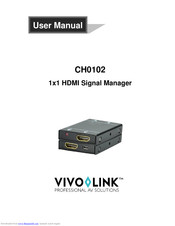 VivoLink CH0102 User Manual