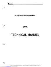 Amada Promecam ITS 125/30 Technical Manual