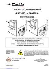 PSG Caddy Series Installation Manual