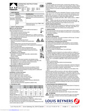 haacon 1685.5 Operating Instructions Manual