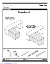 Steelcase Tableau-Run-offs Assembly Directions