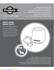 Petsafe PIF45-13479 Operating And Training Manual