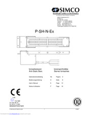 Simco P-SH-N-Ex User Manual
