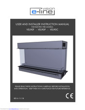 E-line VEL90C User And Installer Instruction Manual