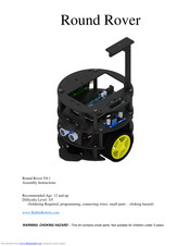 RabbitRobots Round Rover V8.1 Assembly Instructions Manual