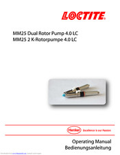 Loctite MM25 Operating Manual