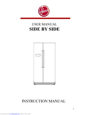 CANDY HOOVER SIDE BY SIDE User Manual