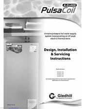 Gledhill PulsaCoil 185 Design, Installation & Servicing Instructions