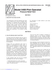 Valve Concepts 5400 Installation, Operation And Maintenance Manual