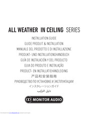 Monitor Audio AWC265-T2 Installation Manual