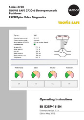 Samson TROVIS SAFE 3730 Series Operating Instructions Manual