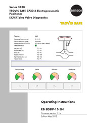 Samson TROVIS SAFE 3730-6 Operating Instructions Manual