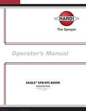 Hardi EAGLE SPC BOOM Operator's Manual