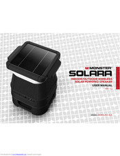 Monster SOLARA MNSOLANZ-BLK User Manual