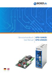 Bicker UPSI-1208 User Manual