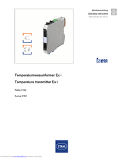 Stahl 9182 Series Operating Instructions Manual