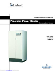 Emerson Liebert PPC 50-125 kVA Technical Data Manual