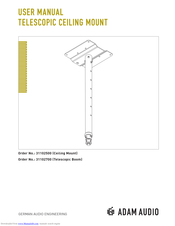 Adam 31102700 User Manual