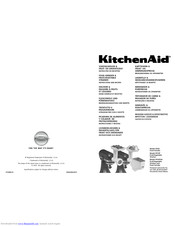KitchenAid 5FVSFGA Instructions And Recipes Manual