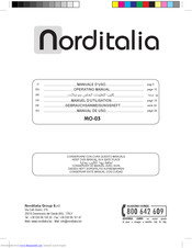 Norditalia MO-03 Operating Manual