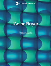 Color Kinetics iColor Player Product Manual