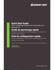 IOGear GWHDLRKIT Quick Start Manual