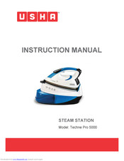 usha Techne Pro 5000 Instruction Manual