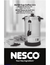 Nesco CU-30 Manuals | ManualsLib