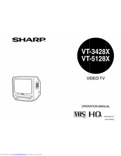 Sharp VT-3428X Operation Manual